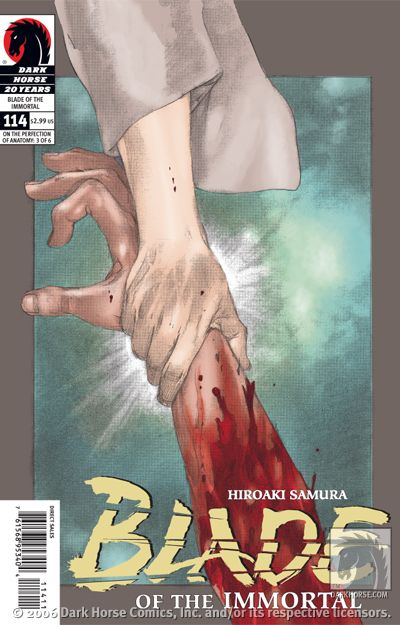 Cover for Blade of the Immortal #114: On the Perfection of Anatomy pt. 3 (13-522)