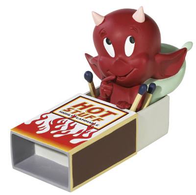 Cover for Hot Stuff in Match Box Mini Statuette (13-813)