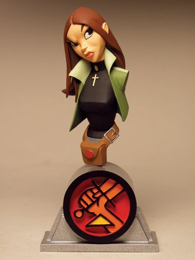 Cover for Hellboy Animated Mini-bust: Liz Sherman (13-934)
