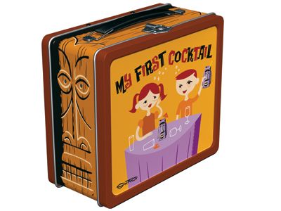 Cover for Shag "My First Cocktail" Lunch Box (14-146)