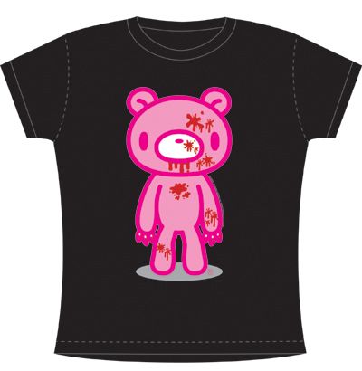 Cover for Gloomy Bear Women's T-shirt: Black (XL) (14-176)