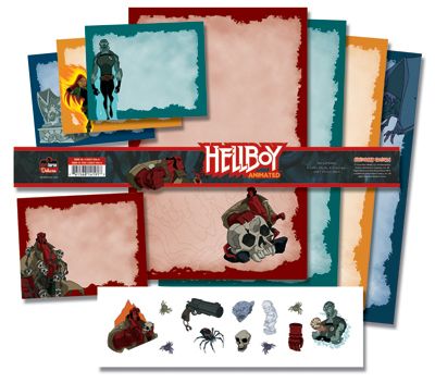 Cover for Hellboy Animated Stationery Set (14-191)