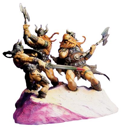 Cover for ReelArt Studios: Frazetta Snow Giants Statue (14-309)