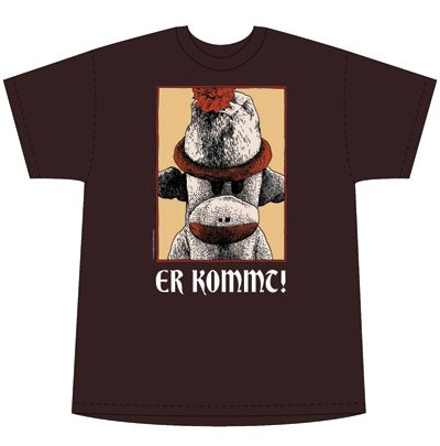 Cover for Sock Monkey Er Kommt! Men's T-Shirt (XXL) (14-408)