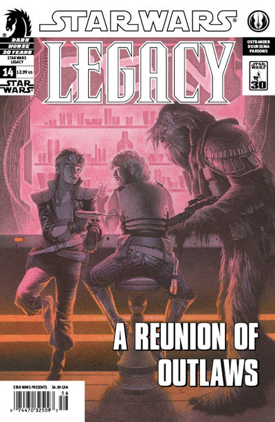 Cover for Star Wars: Legacy #14--Claws of the Dragon pt. 1 (14-435)