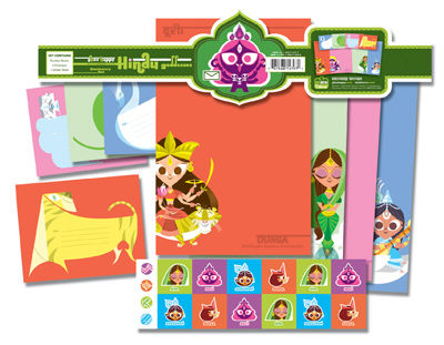 Cover for Sanjay Patel Goddesses Stationery Set (14-797)