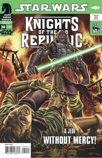 Cover for Star Wars: Knights of the Old Republic #30--Exalted part 2 (15-004)