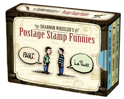 Cover for Postage Stamp Funnies Hardcover (15-114)