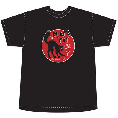 Cover for Black Cat Club Woman's T-shirt (XL) (15-132)