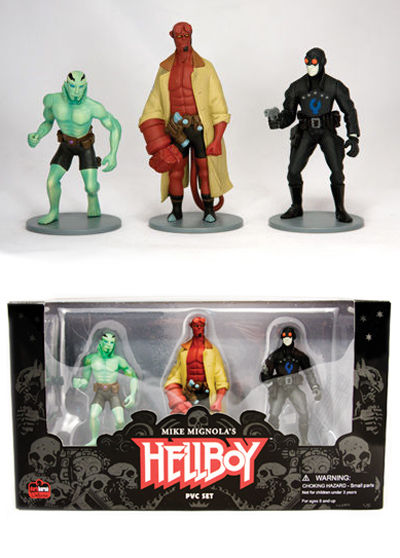 Cover for Hellboy 3-Piece PVC Set (15-353)