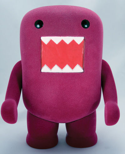 Cover for Domo 8" Flocked Figure (Fuchsia) (15-377)