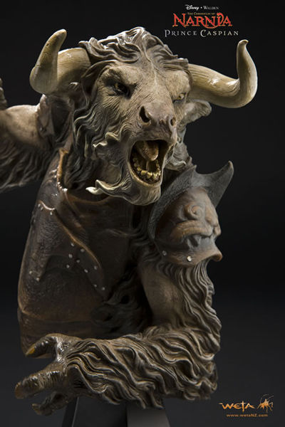 Cover for Weta: Narnia Prince Caspian -- The Minotaur bust (15-429)