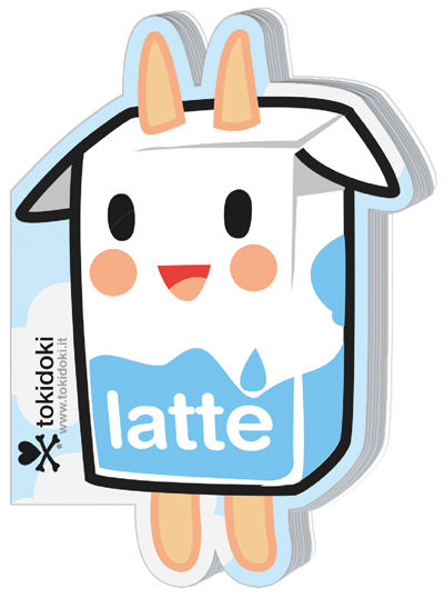 Cover for Tokidoki Latte Die-Cut Journal (16-248)