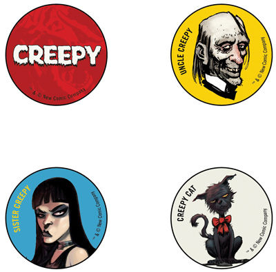 Cover for Creepy Button Pack (16-438)