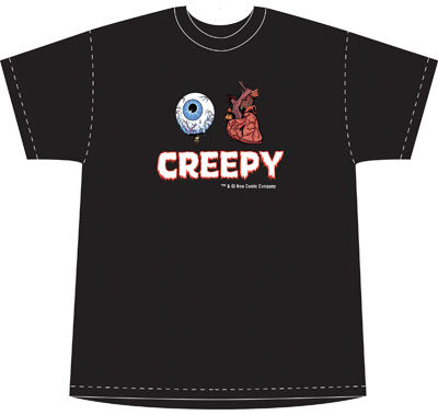 Cover for I Heart Creepy Men's T-shirt (XXL) (16-446)