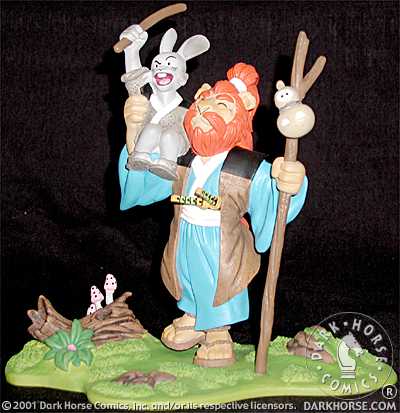 Cover for Usagi Yojimbo Cold-Cast Statue #2: Usagi and Katsuichi (19-289)