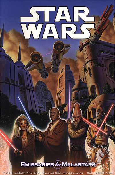 Cover for Star Wars: Emissaries to Malastare TPB (40-387)