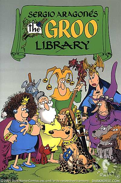 Cover for The Groo Library TPB (40-566)