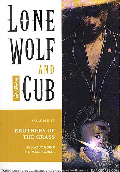 Cover for Lone Wolf and Cub Vol. 15: Brothers of the Grass TPB (40-579)
