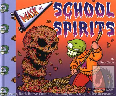 Cover for The Mask in School Spirits HC (44-624)