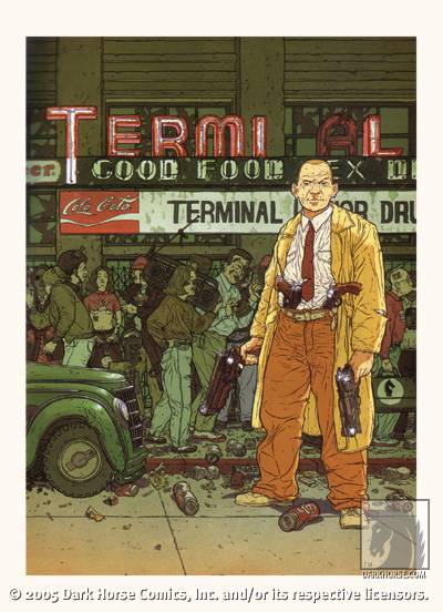 Cover for The Geof Darrow Print Series #2 (of 2): Hard Boiled (93-823)
