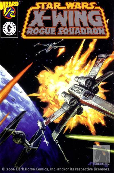 Cover for Star Wars: X-Wing Rogue Squadron #1/2 (Special Wizard Magazine comic) (96-789)