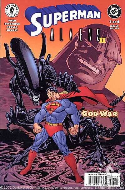 Cover for Superman/Aliens II: Godwar #1 (of 4) (97-436)