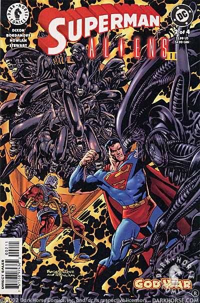 Cover for Superman/Aliens II: Godwar #2 (of 4) (97-440)
