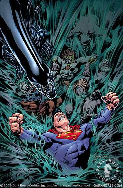 Cover for Superman/Aliens II: Godwar #3 (of 4) (97-444)