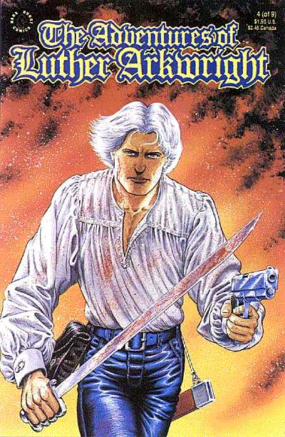 Cover for The Adventures of Luther Arkwright #4 (of 9) (91-060)