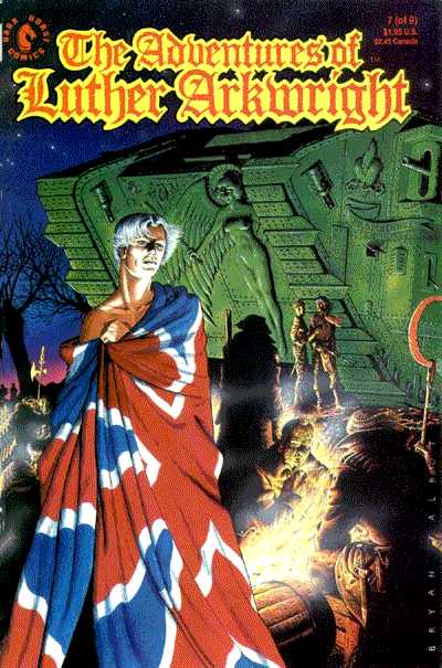 Cover for The Adventures of Luther Arkwright #7 (of 9) (91-276)