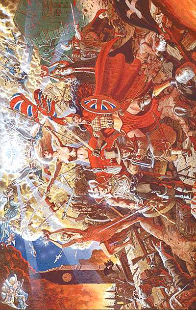 Cover for The Adventures of Luther Arkwright Ltd. Ed. Print (17-500)