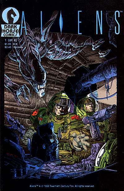 Cover for Aliens #1 (of 6) (91-018)