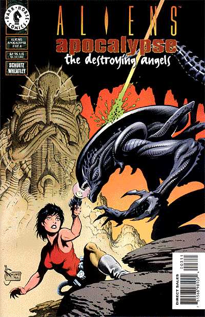 Cover for Aliens: Apocalypse - The Destroying Angels #3 (of 4) (98-116)