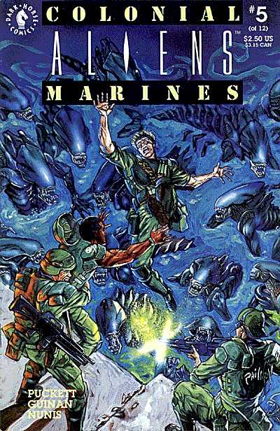 Cover for Aliens: Colonial Marines #5 (of 10) (92-332)