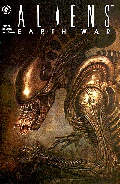 Cover for Aliens: Earth War #1 (of 4) (91-027)
