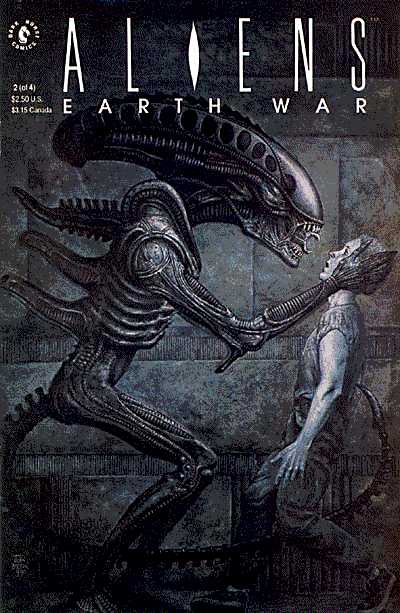 Cover for Aliens: Earth War #2 (of 4) (91-028)