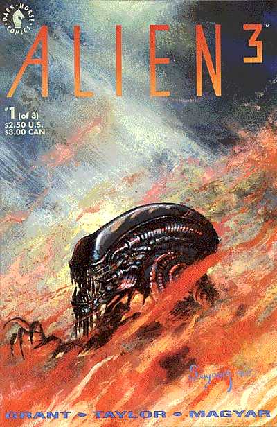 Cover for Alien3 #1 (of 3) (92-075)