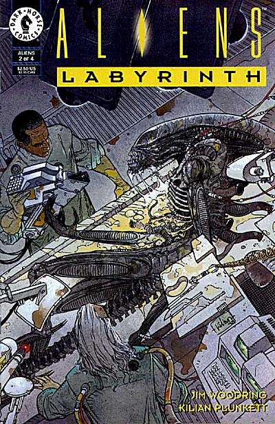 Cover for Aliens: Labyrinth #2 (of 4) (92-626)