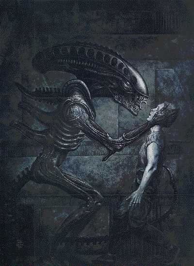 Cover for Aliens Ltd Ed Lithograph (91-013)