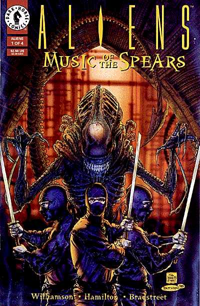 Cover for Aliens: Music of the Spears #1 (of 4) (92-409)