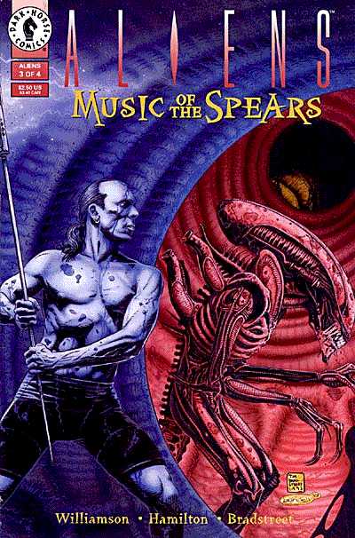 Cover for Aliens: Music of the Spears #3 (of 4) (92-439)
