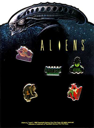 Cover for Aliens Pin Set (91-118)