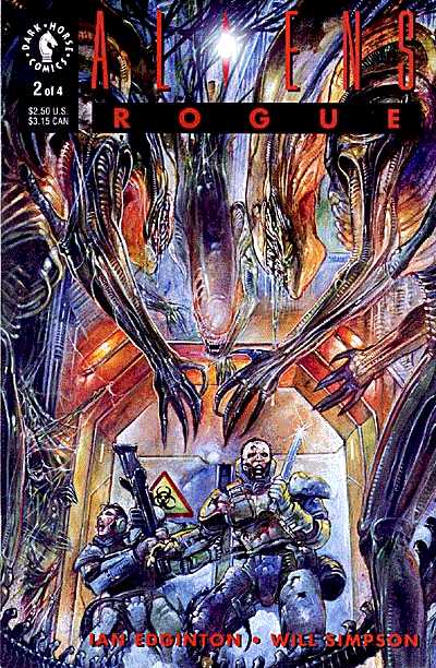 Cover for Aliens: Rogue #2 (of 4) (92-181)