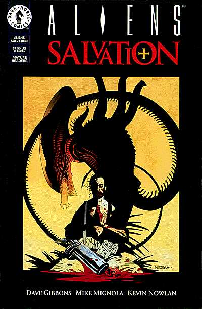 Cover for Aliens: Salvation (92-498)