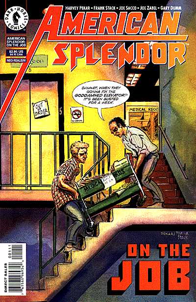 Cover for American Splendor: On the Job (96-934)