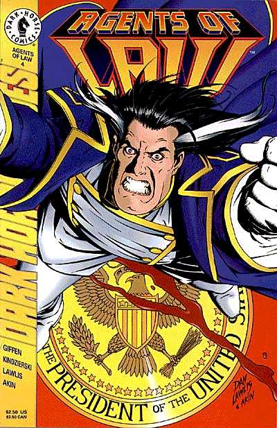 Cover for Agents of Law #4 (94-360)