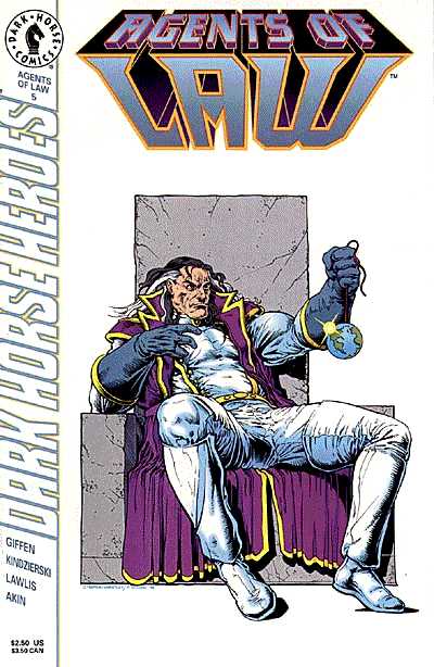 Cover for Agents of Law #5 (94-375)