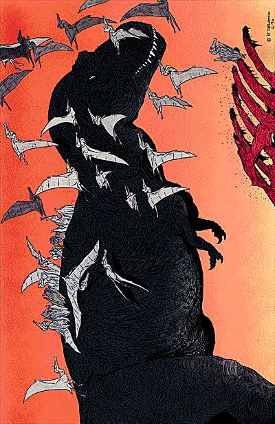 Cover for Age of Reptiles: Carnivores #1 Ltd. Ed. Lithograph (36-021)