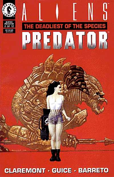 Cover for Aliens/Predator: Deadliest of the Species #2 (of 12) (92-442)